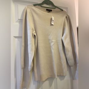 Ribbed Sweater-  perfect length!